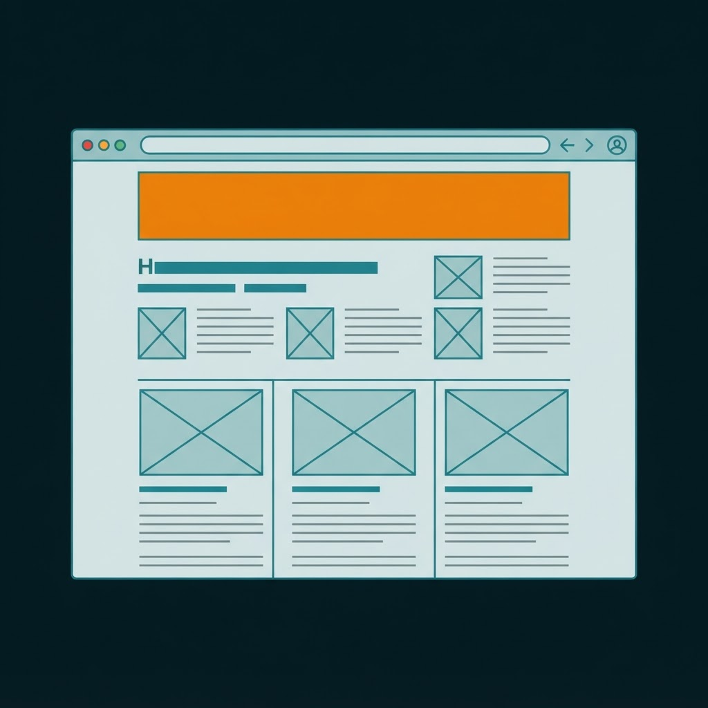 Schematic placement example of the Brand Value Ad format